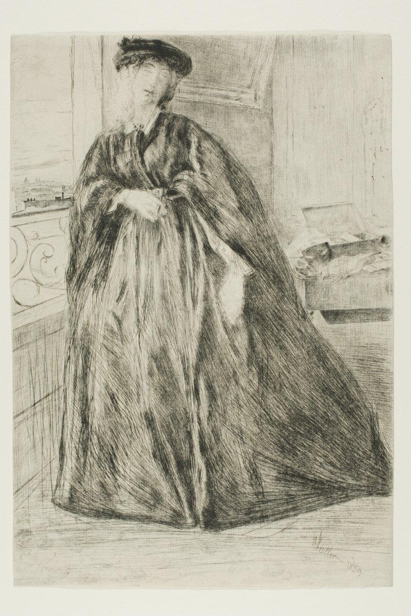 Finette door James Abbott McNeill Whistler