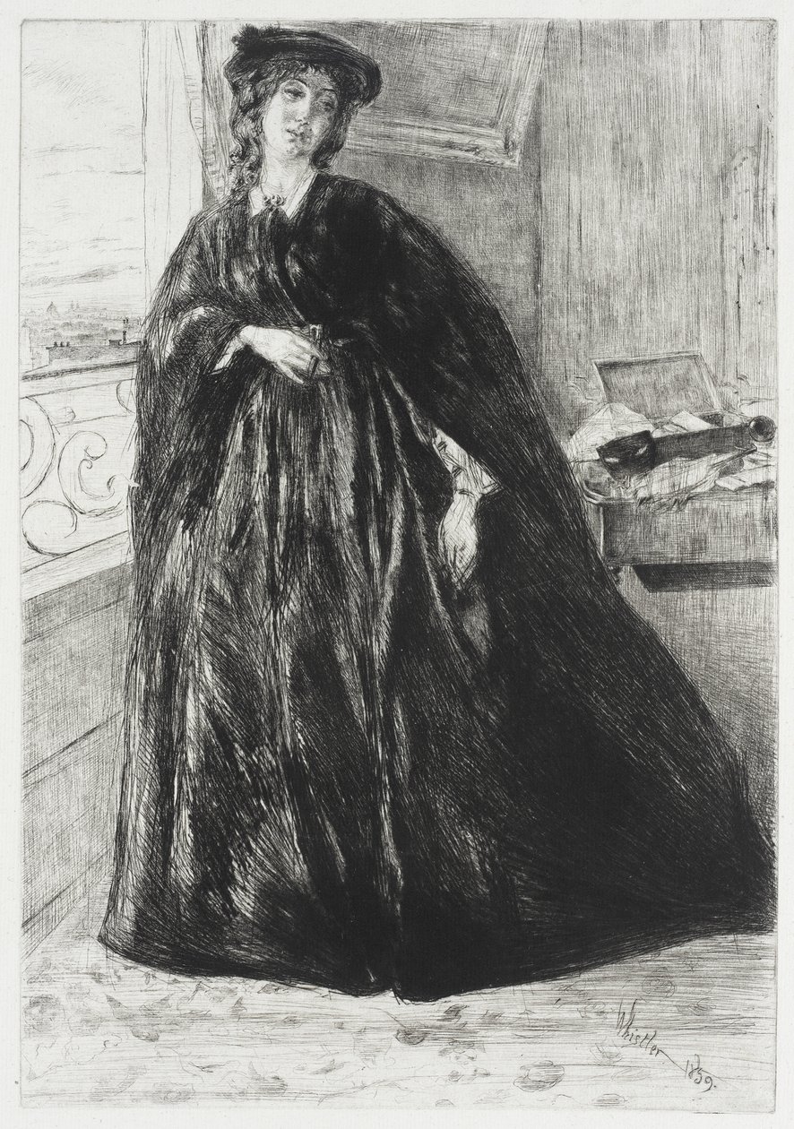 Finette door James McNeill Whistler