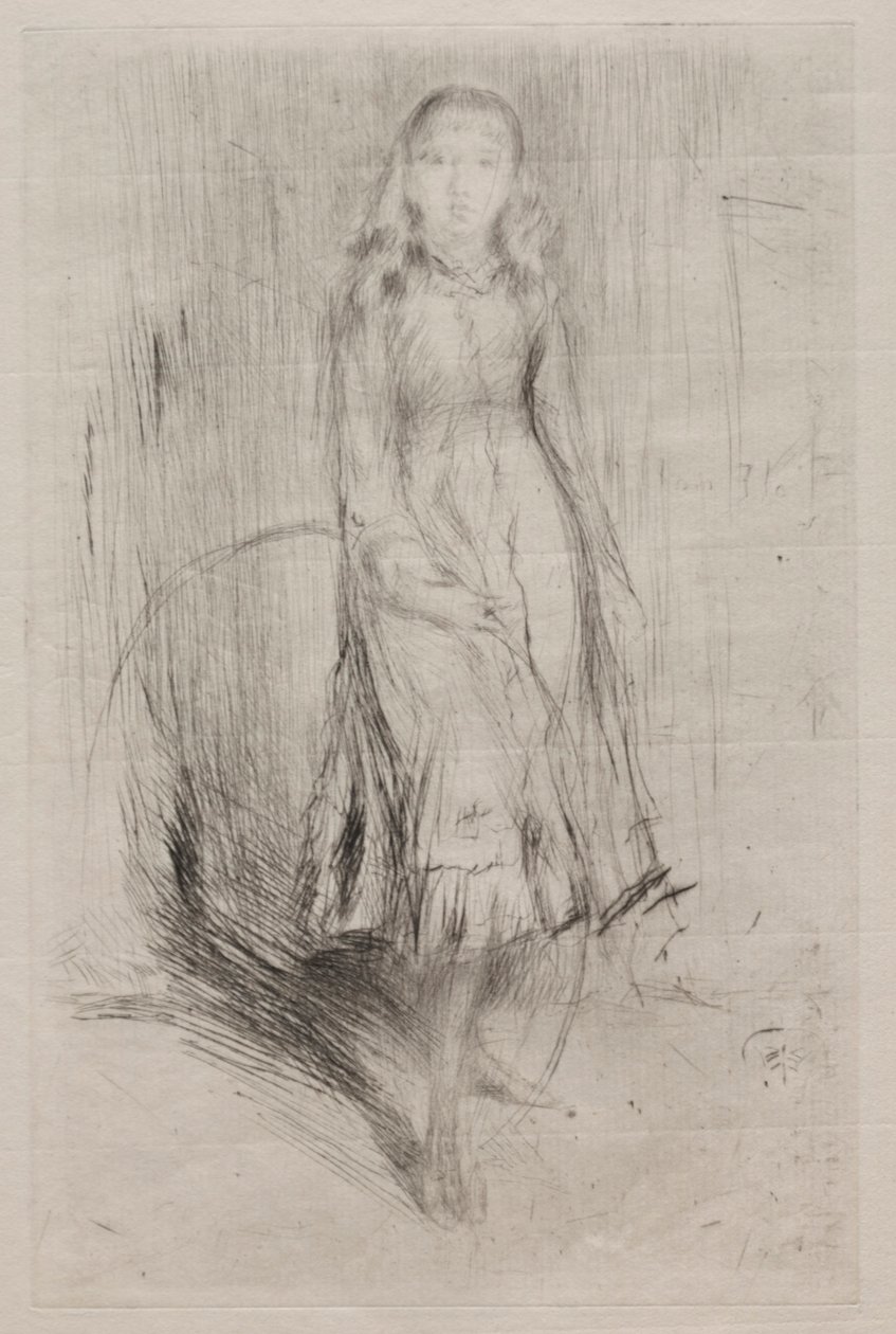 Florence Leyland door James McNeill Whistler
