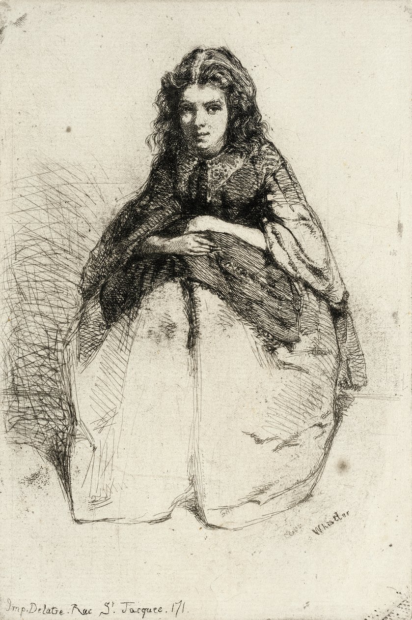 Fumette door James McNeill Whistler