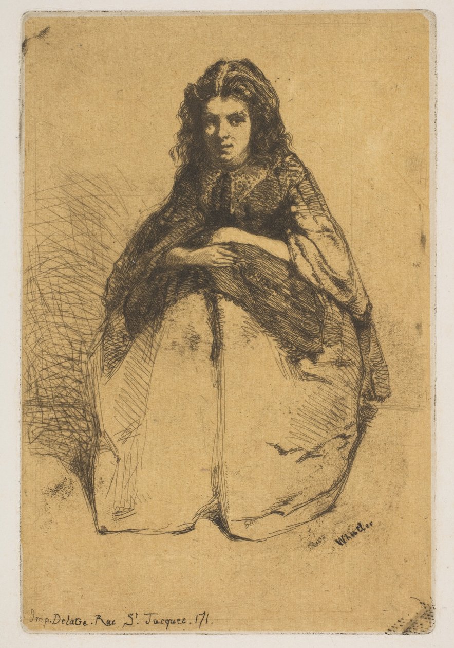 Fumette door James McNeill Whistler