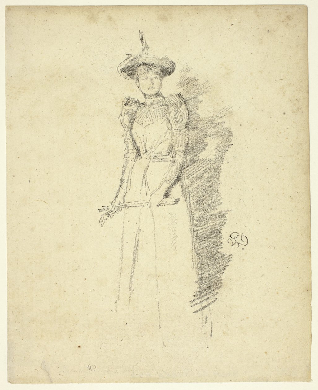 Zweedse Handschoenen door James Abbott McNeill Whistler