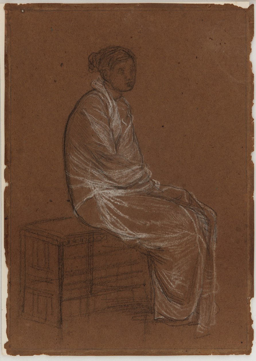 Grieks meisje door James Abbott McNeill Whistler
