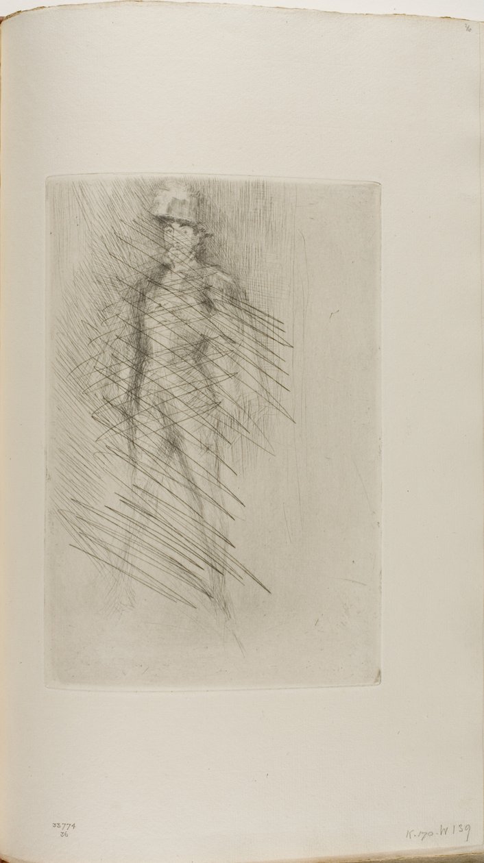 Irving als Filips van Spanje, nr. 2 door James Abbott McNeill Whistler