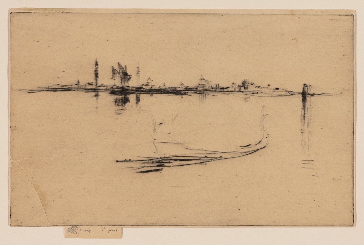 Eilanden: Avond door James Abbott McNeill Whistler