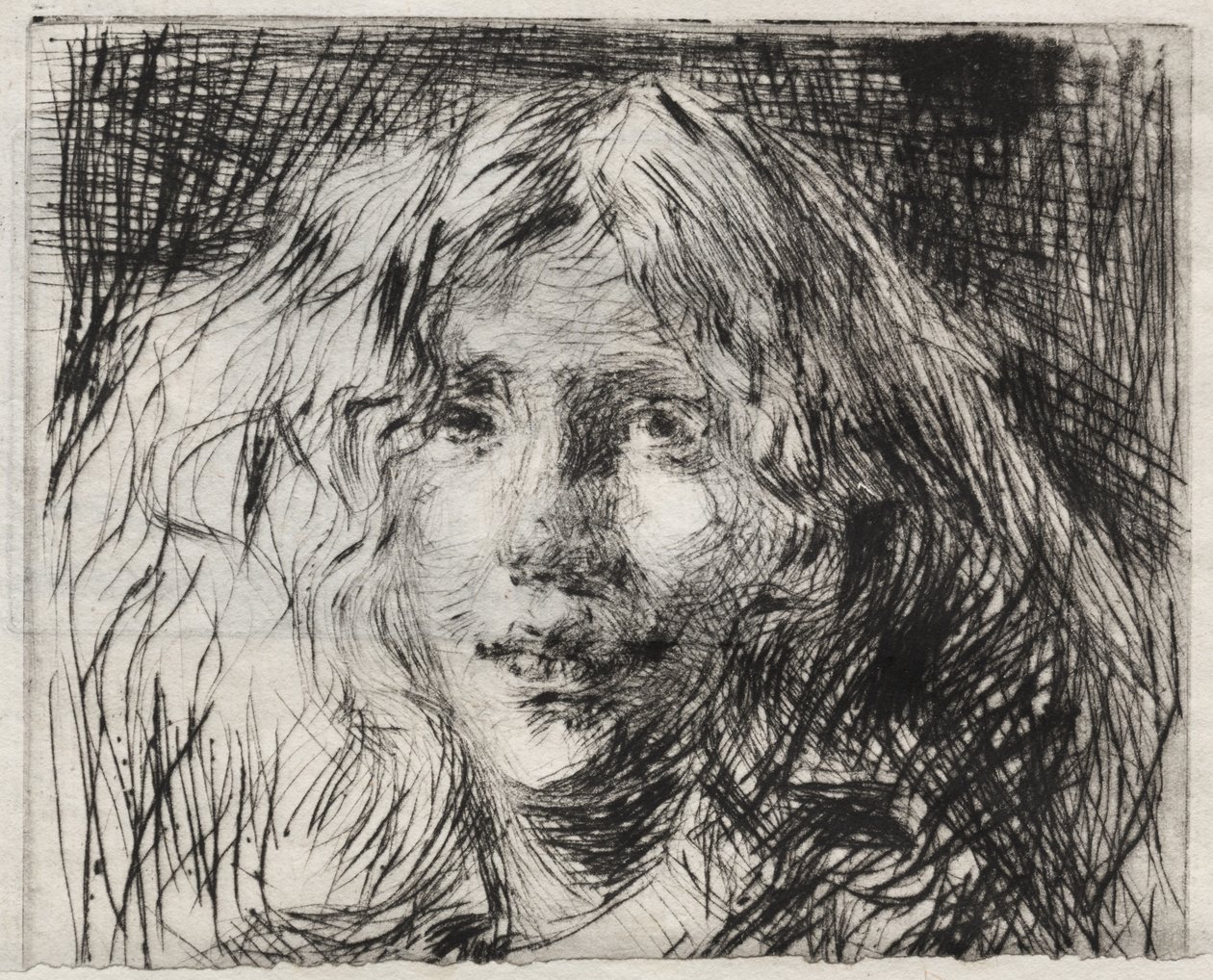 Joanna Hefferman, "De mooie Ierse" door James McNeill Whistler