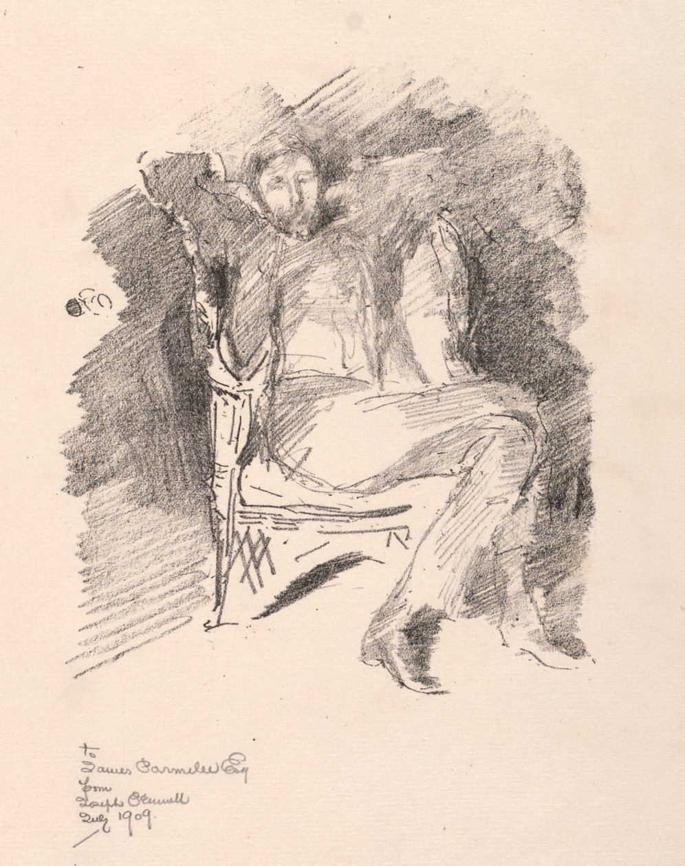 Joseph Pennell, nr. 2 door James McNeill Whistler