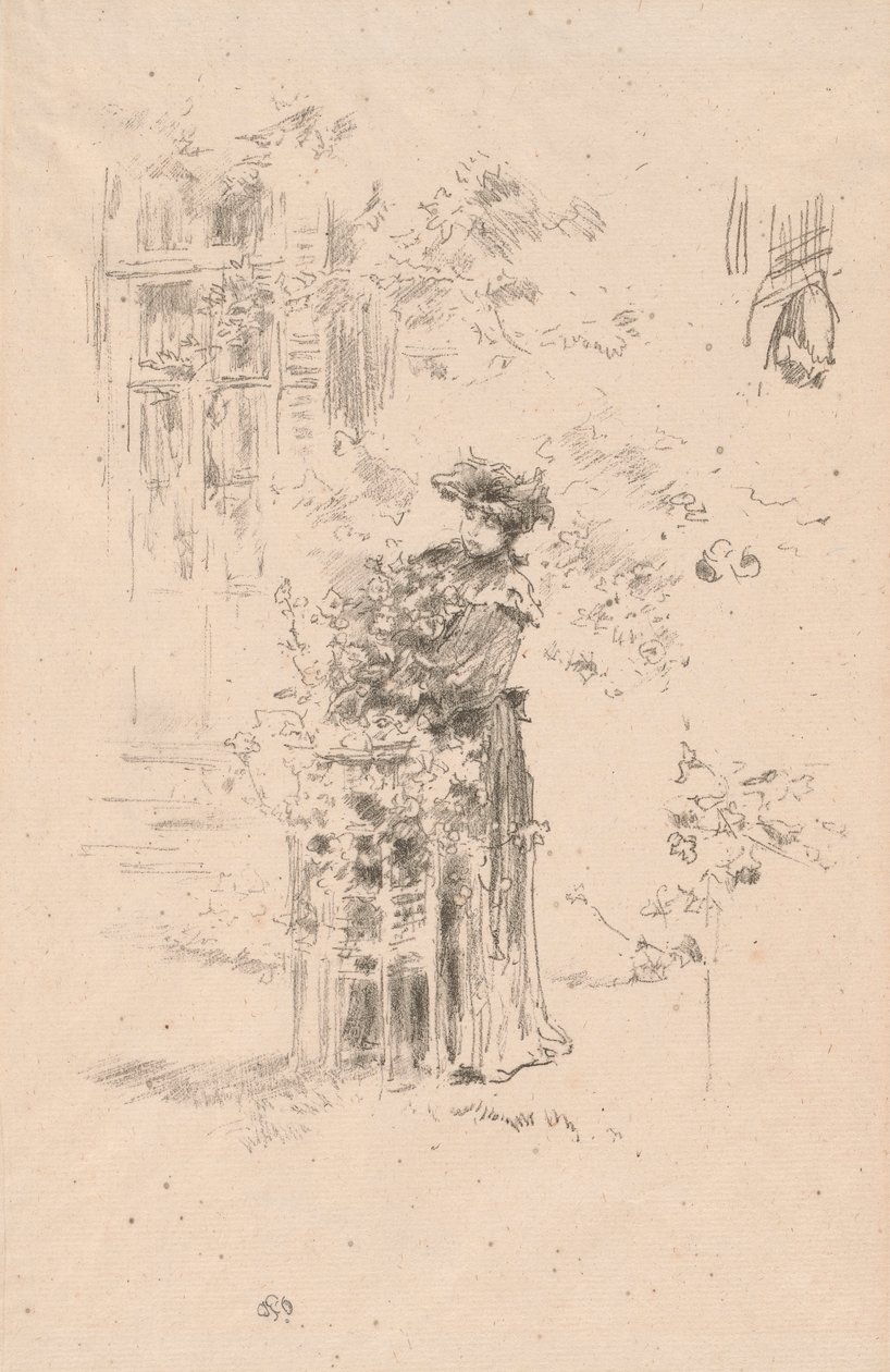 La Belle Jardinière door James McNeill Whistler