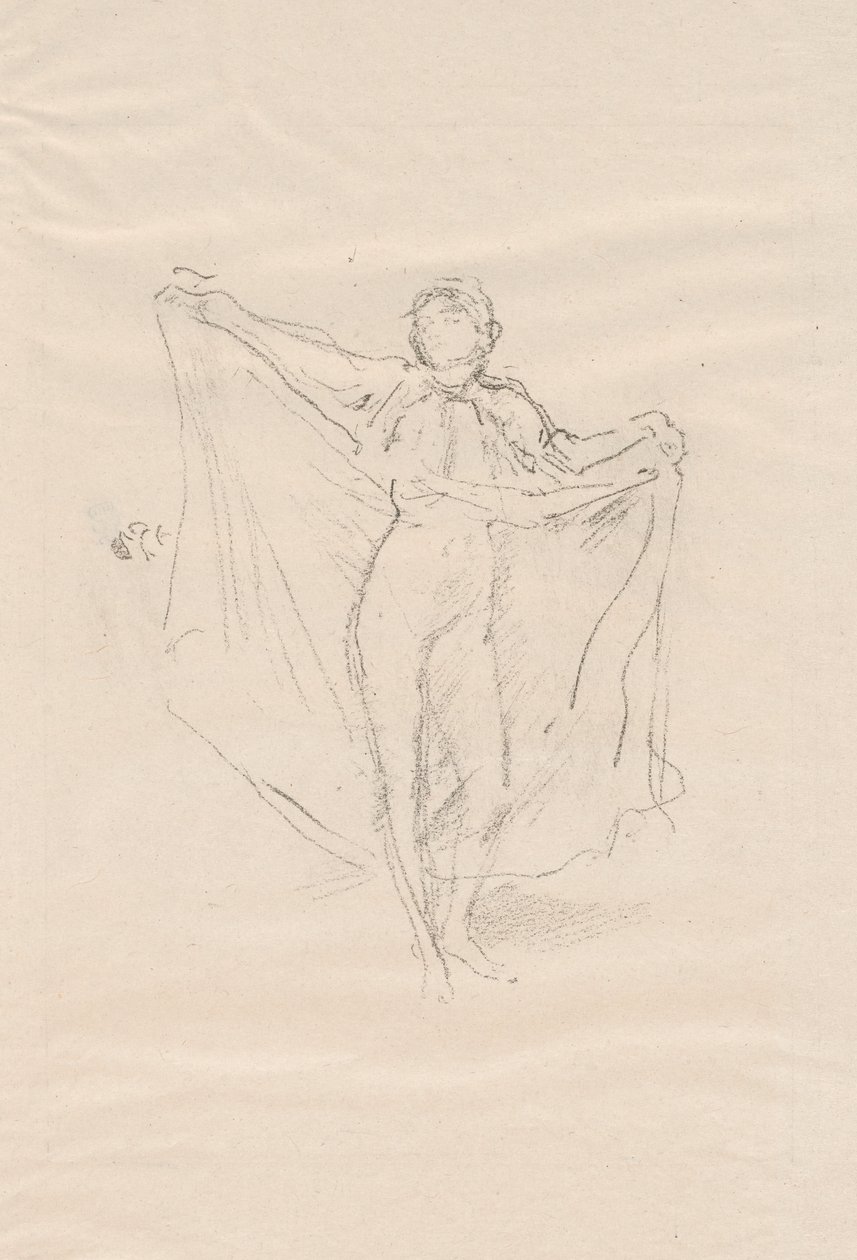 La Danseuse: Een studie van het naakt door James McNeill Whistler