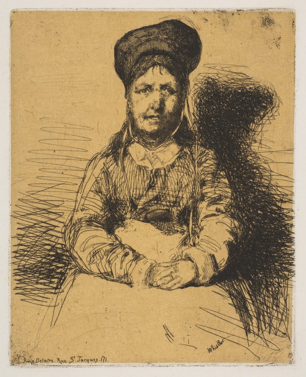De ketellapster door James McNeill Whistler