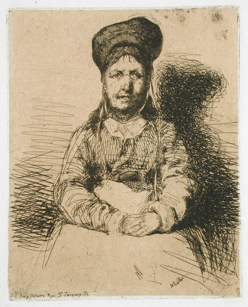 De ketellapster door James McNeill Whistler