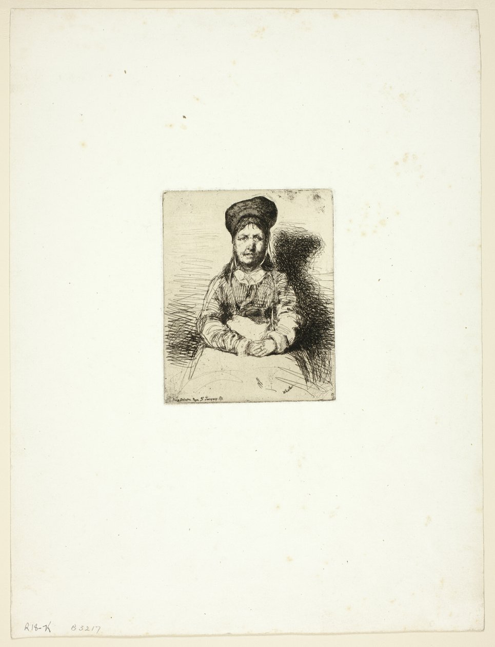 De tinnegieter door James Abbott McNeill Whistler