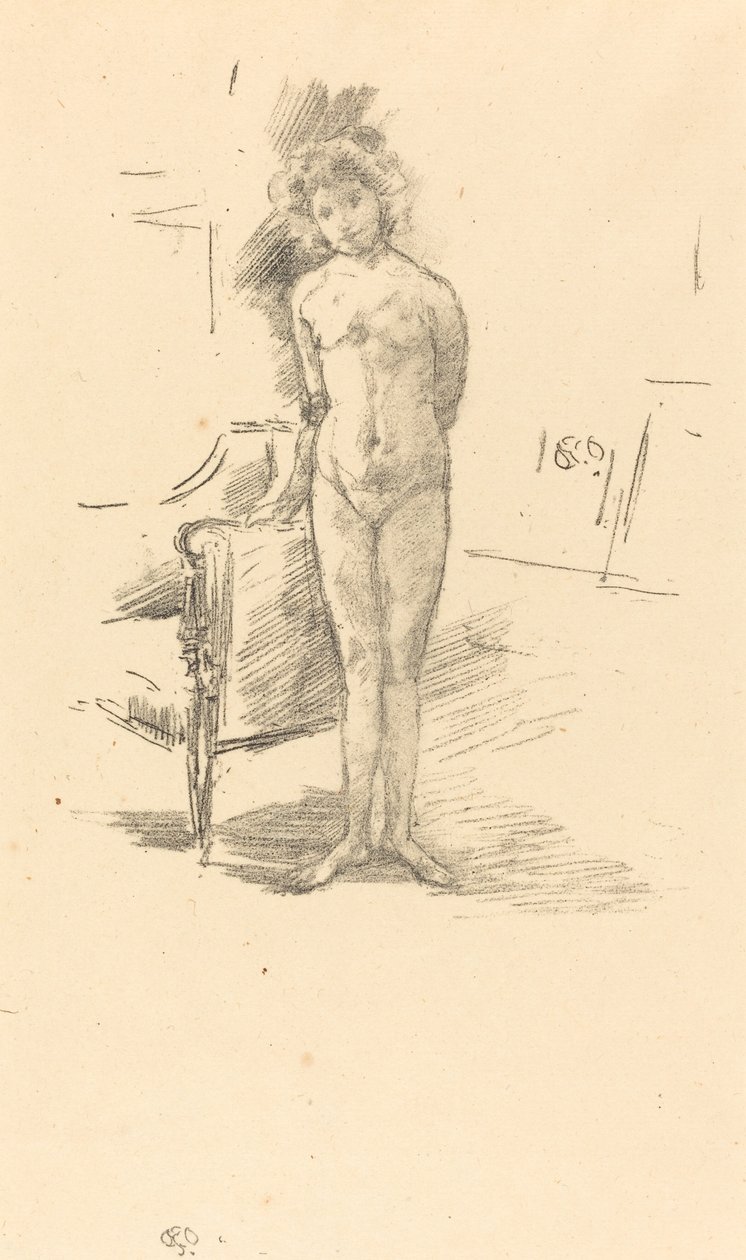 Klein Londen model door James Abbott McNeill Whistler