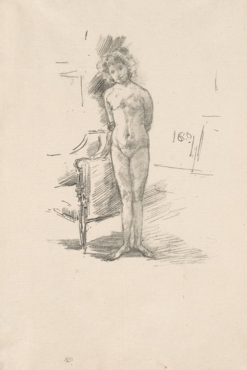 Klein Londen Model door James Abbott McNeill Whistler