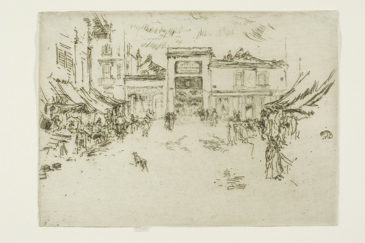 Kleine Markt, Rondleidingen door James McNeill Whistler