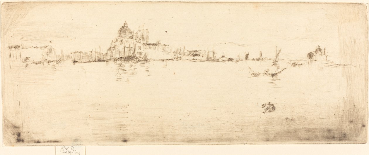 Kleine groet door James Abbott McNeill Whistler