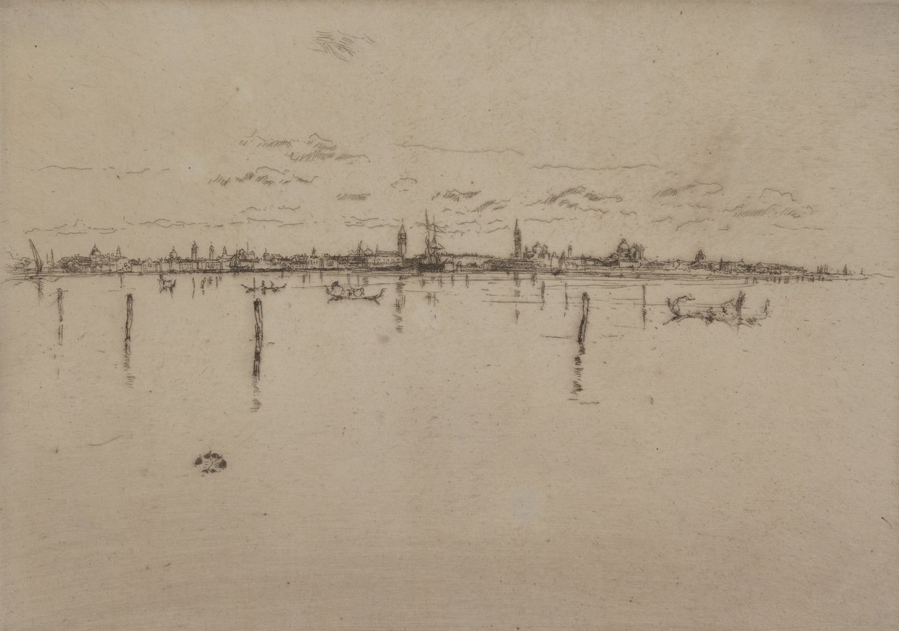 Klein Venetië door James McNeill Whistler