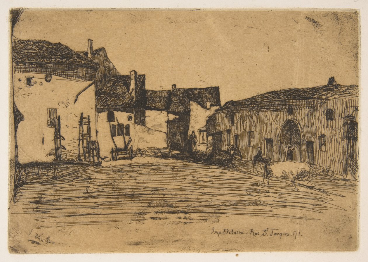 Liverdun door James McNeill Whistler