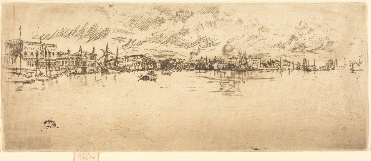 Het lange Venetië door James McNeill Whistler