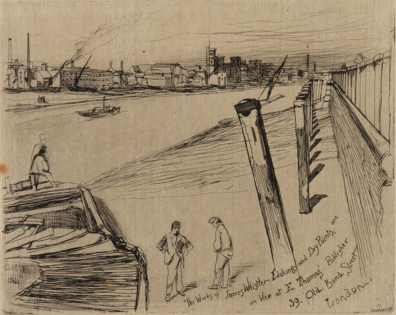Millbank door James Abbott McNeill Whistler