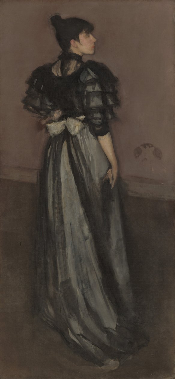 Parelmoer en zilver: De Andalusiër door James McNeill Whistler