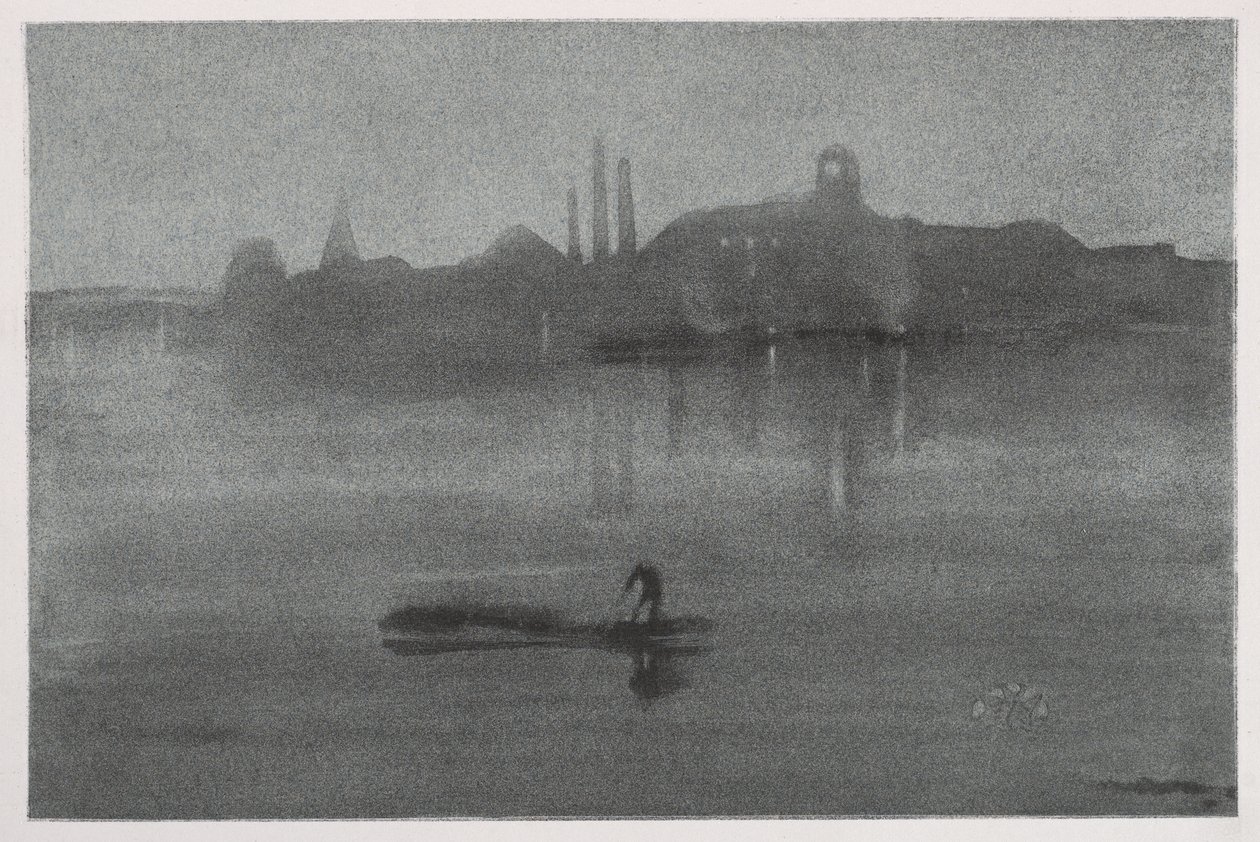 Nocturne door James McNeill Whistler