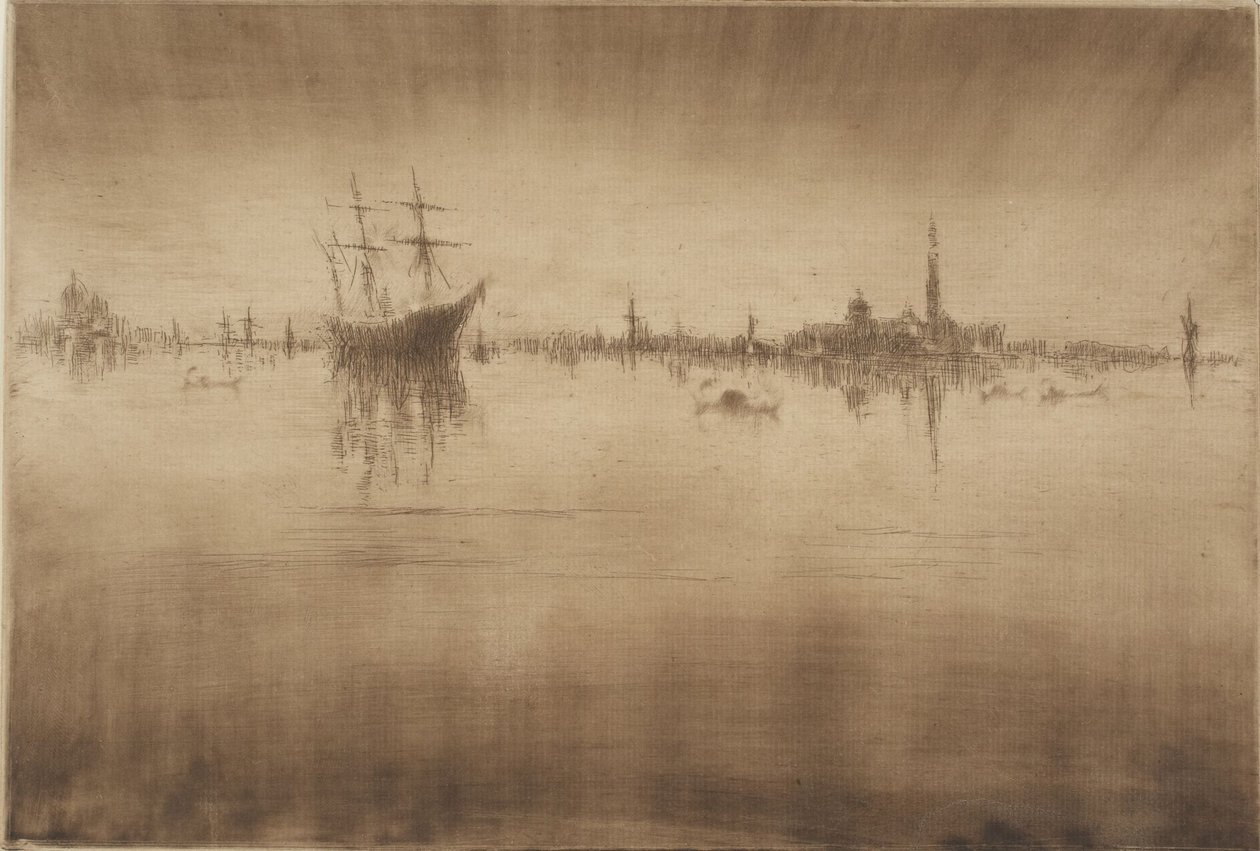 Nocturne door James McNeill Whistler