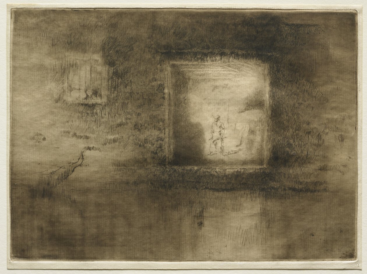 Nocturne:  Furnace door James McNeill Whistler