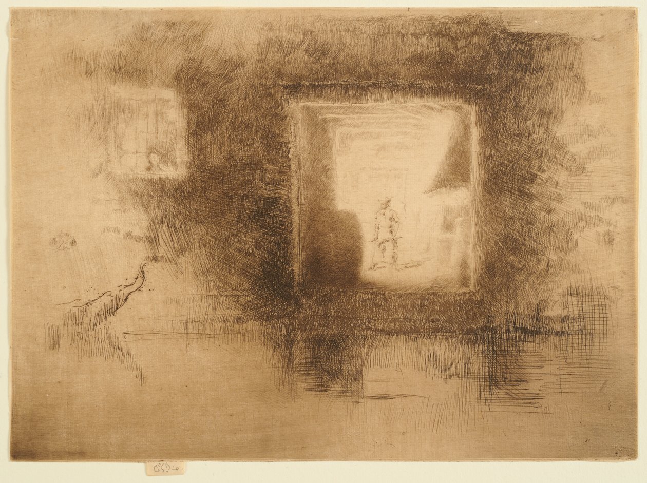Nachtelijke oven door James McNeill Whistler