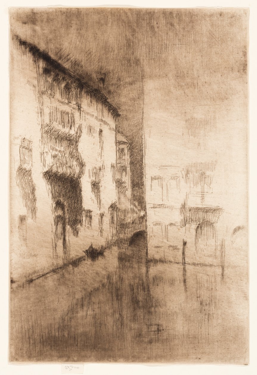 Nocturne: Paleizen door James Abbott McNeill Whistler