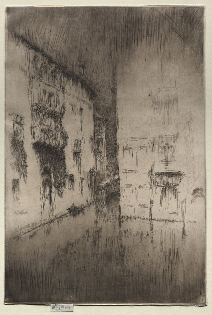 Nocturne:  Palaces door James McNeill Whistler