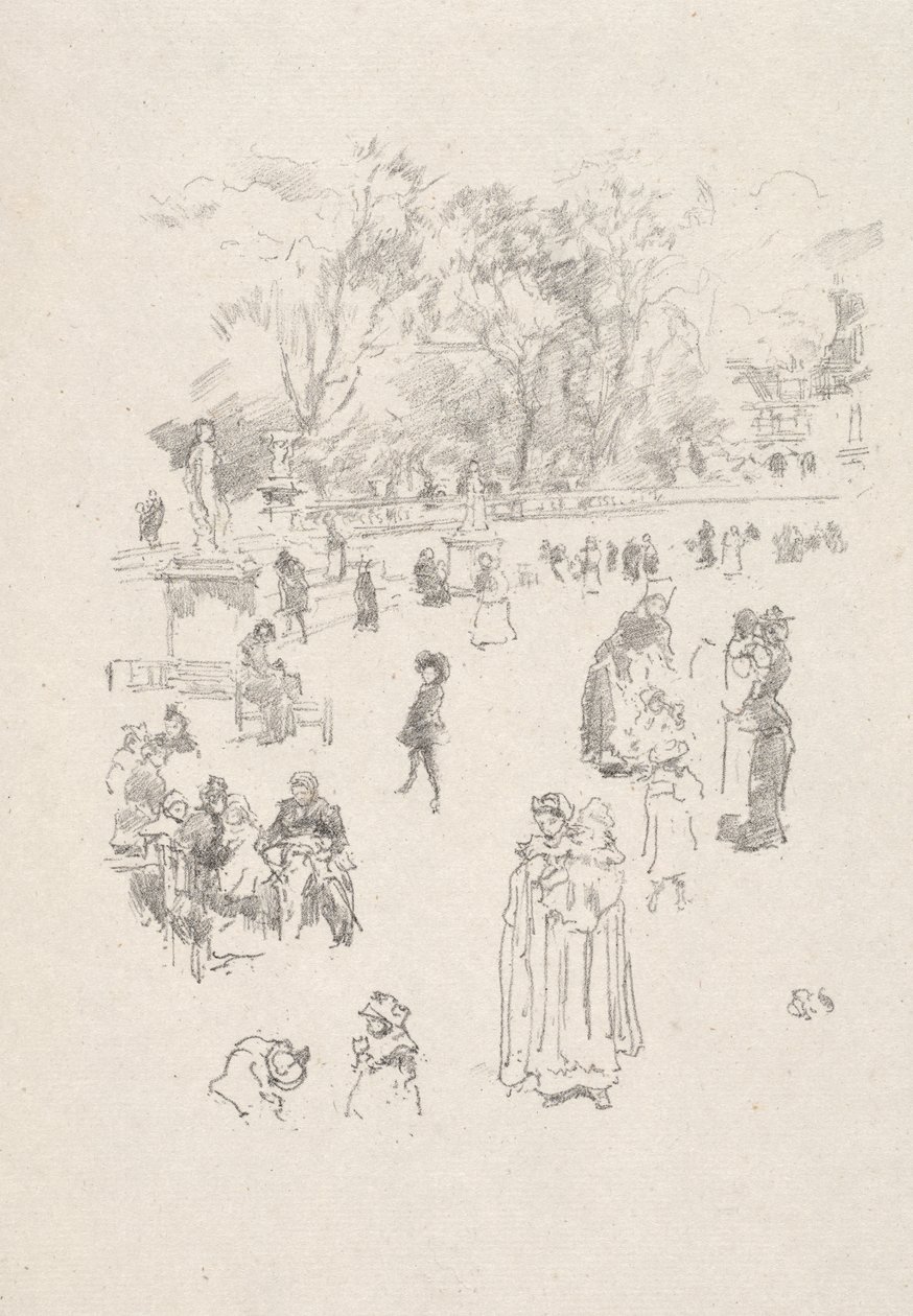 Kindermeisjes door James McNeill Whistler