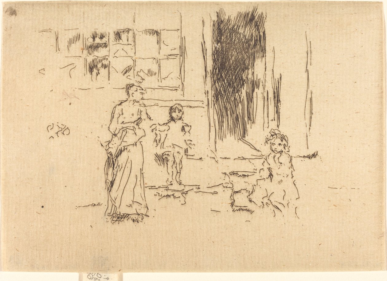 Petticoat Lane door James Abbott McNeill Whistler