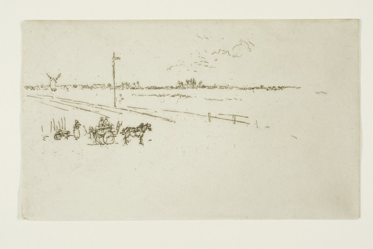 Spoorwegstation, Voves door James McNeill Whistler