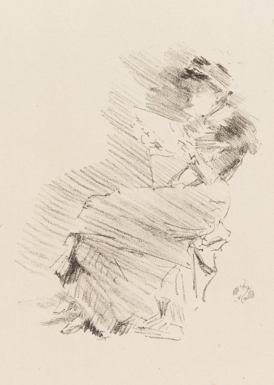 Lezen door James Abbott McNeill Whistler