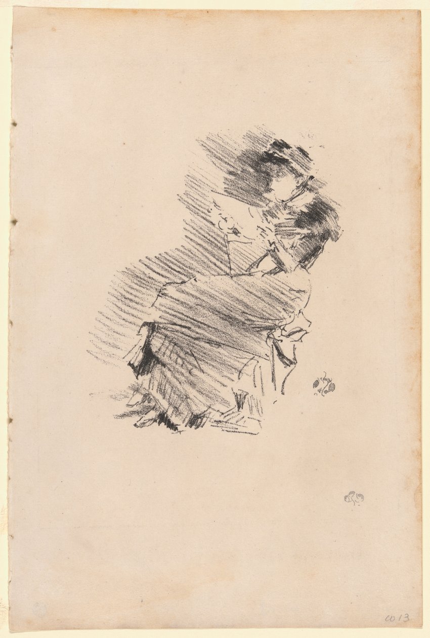 Lezen door James Abbott McNeill Whistler