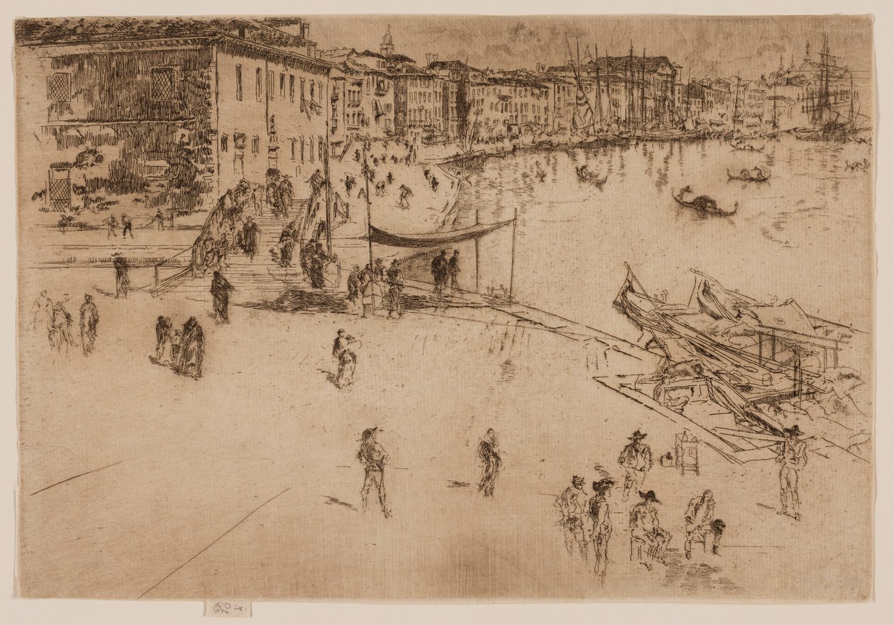 Riva, nr. 2 door James Abbott McNeill Whistler