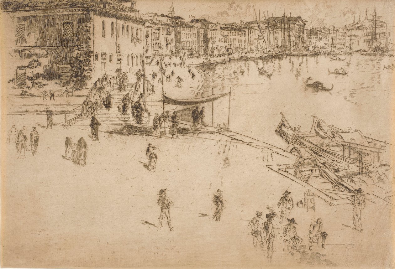 Riva, nr. 2 door James McNeill Whistler