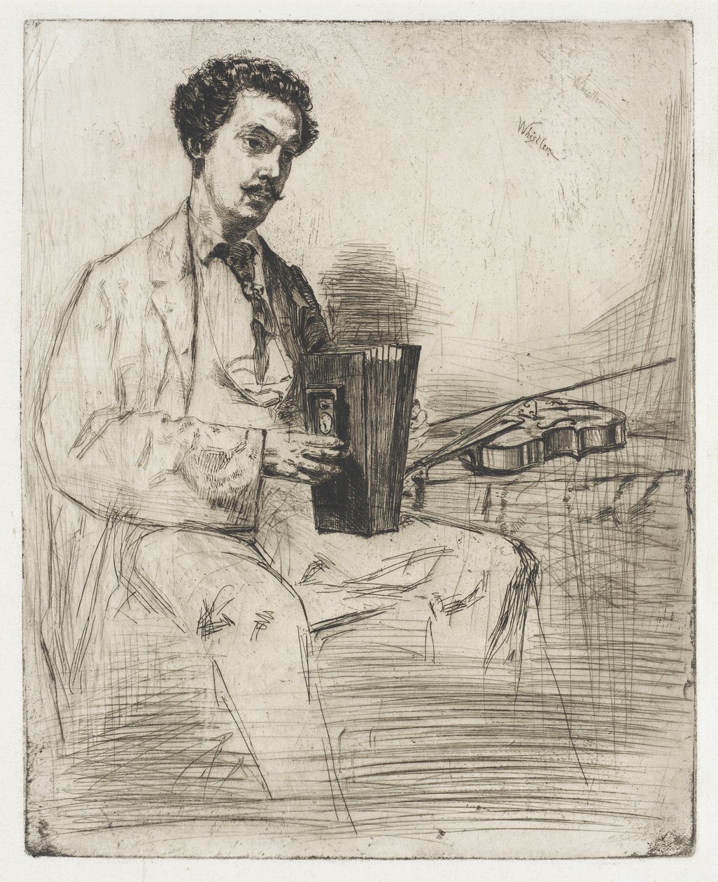 Ross Winans door James McNeill Whistler