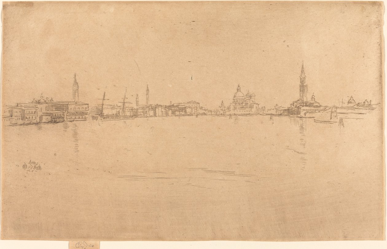Groet bij zonsopgang door James Abbott McNeill Whistler
