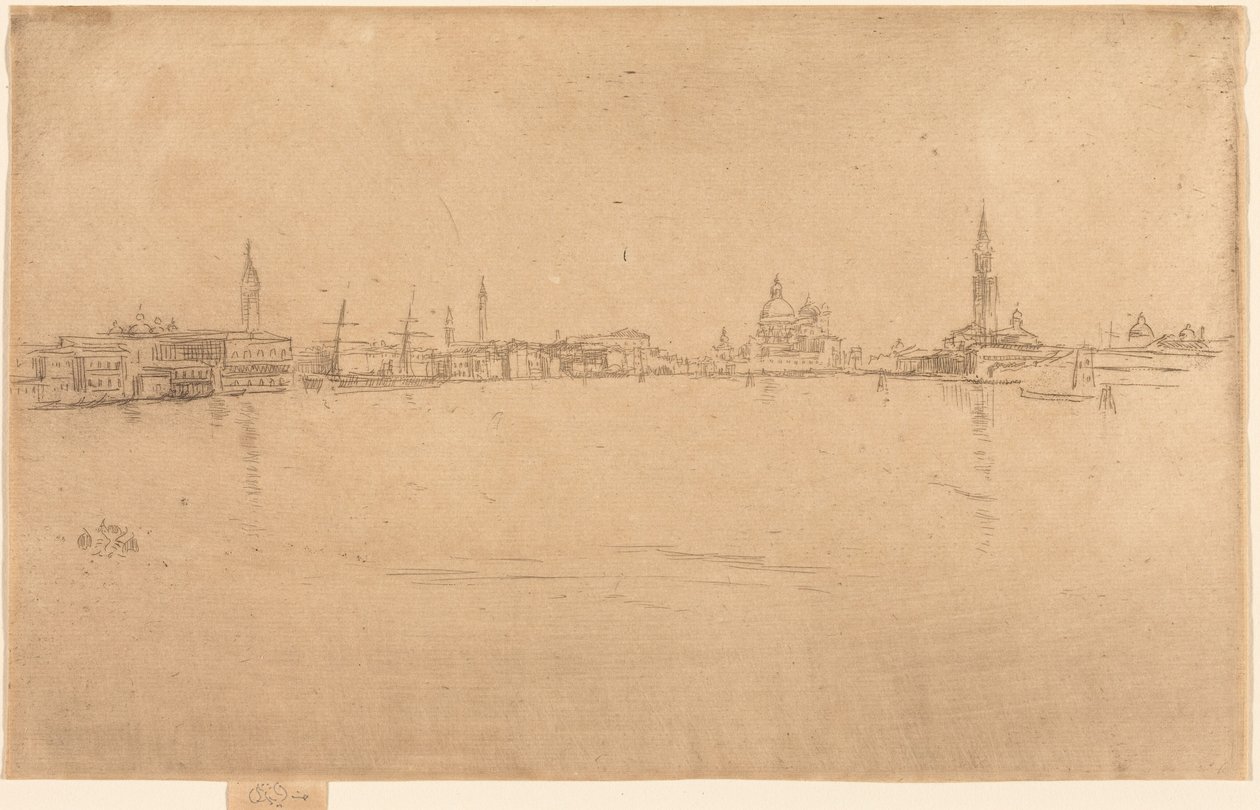 Groet bij dageraad door James McNeill Whistler