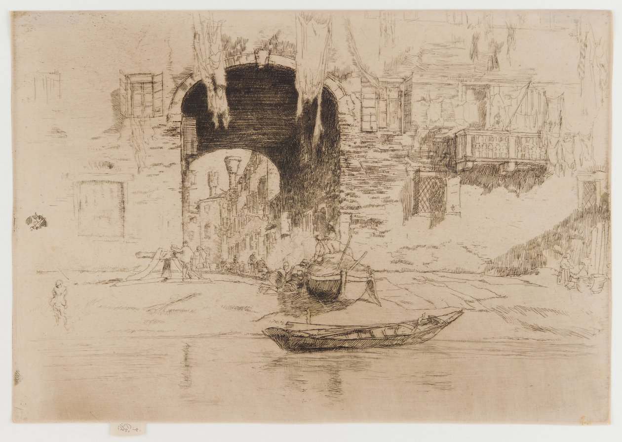 San Biagio door James Abbott McNeill Whistler