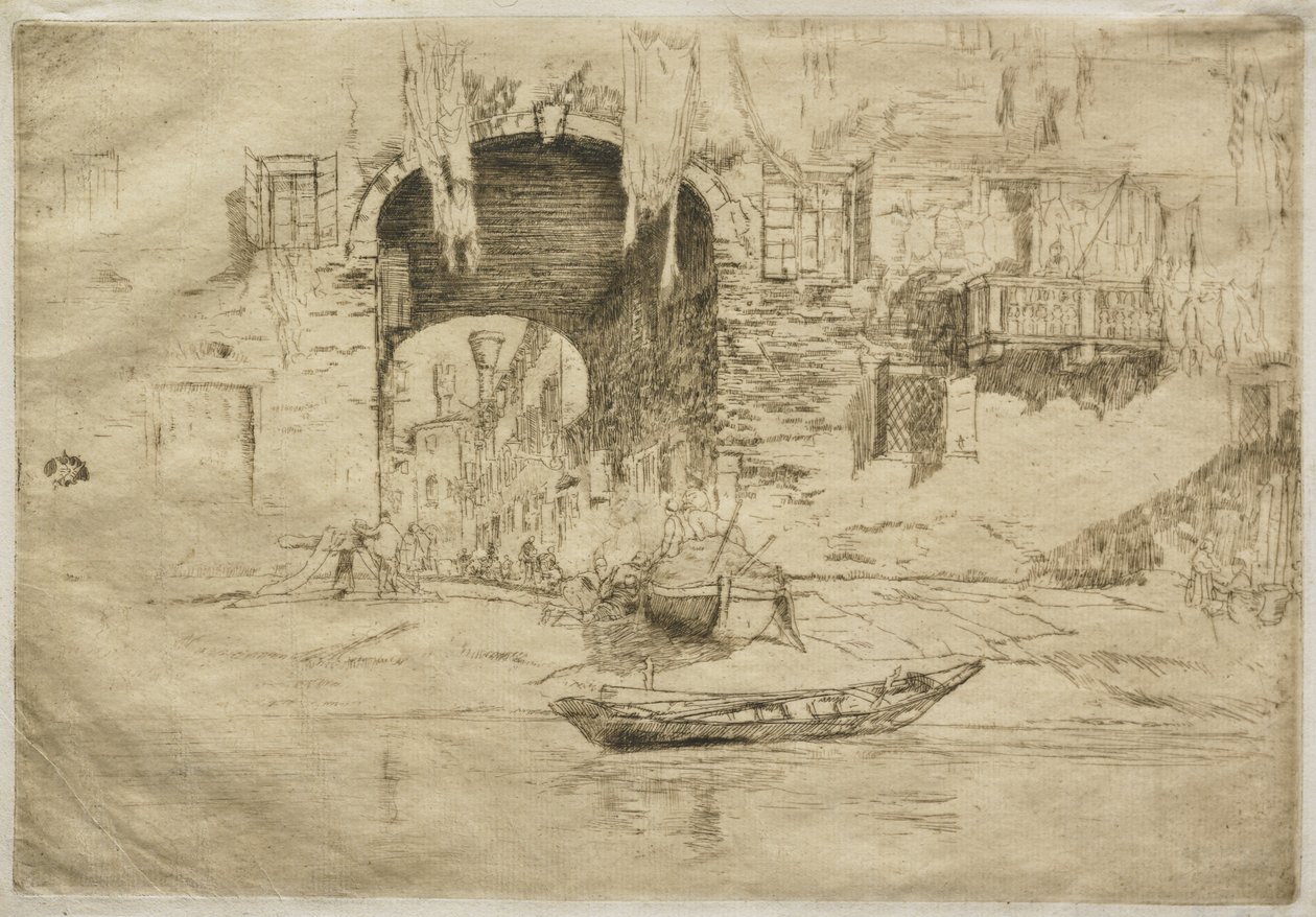 Sint-Blaise door James McNeill Whistler