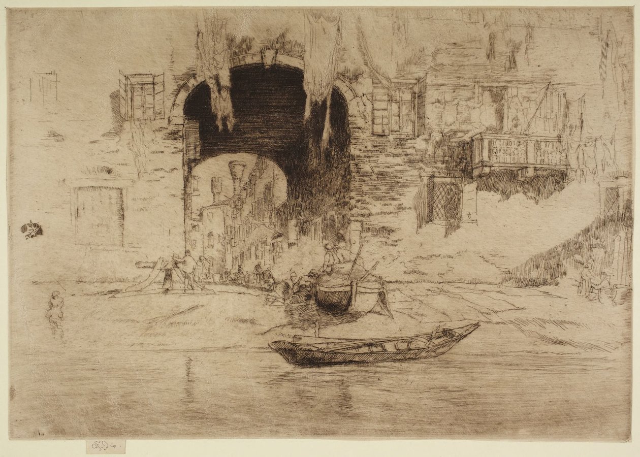 Sint-Blaise door James McNeill Whistler