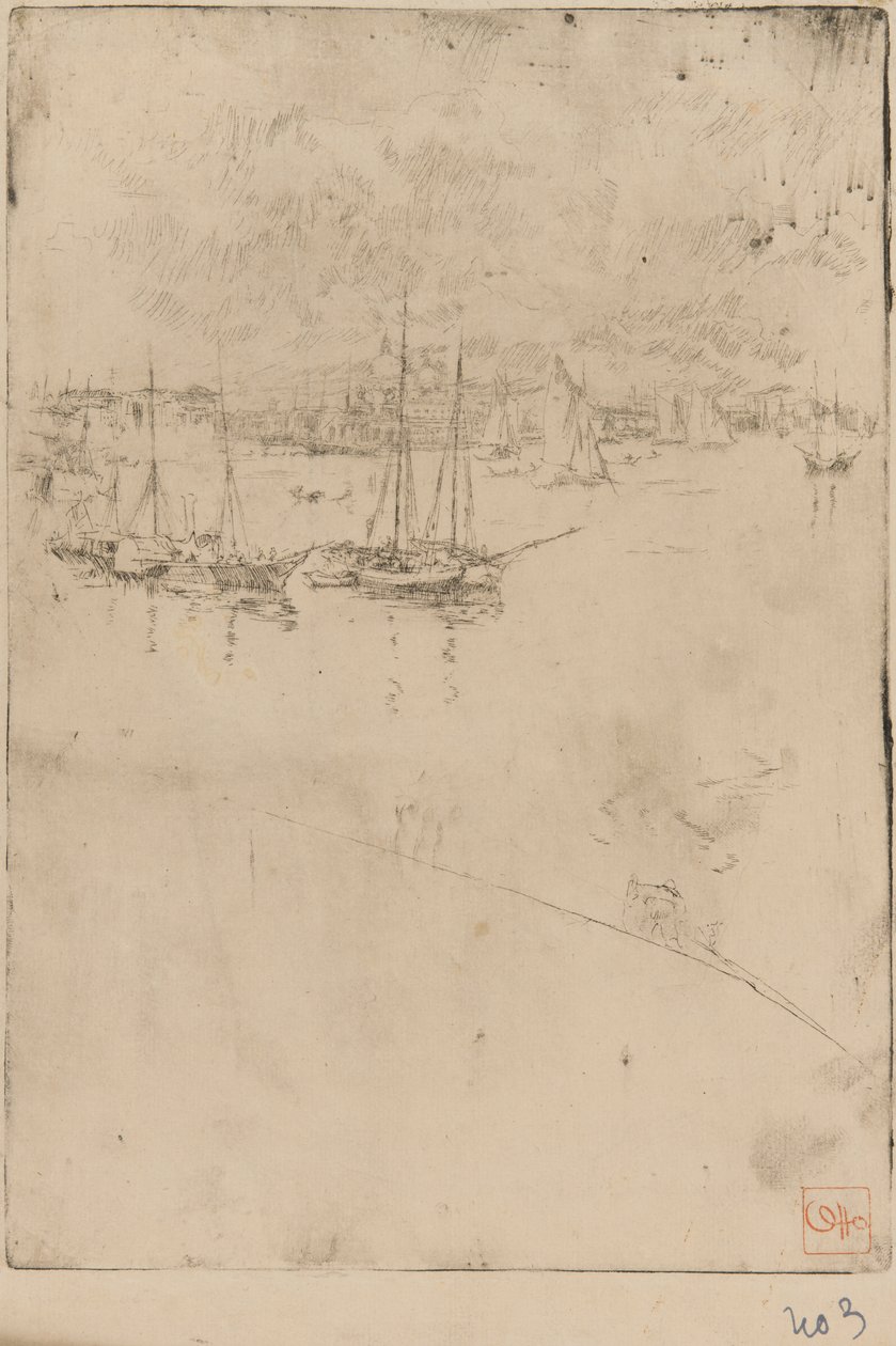 San Giorgio door James Abbott McNeill Whistler