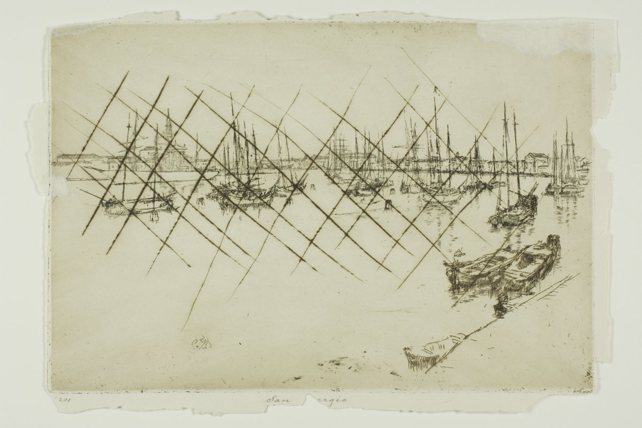 San Giorgio door James Abbott McNeill Whistler