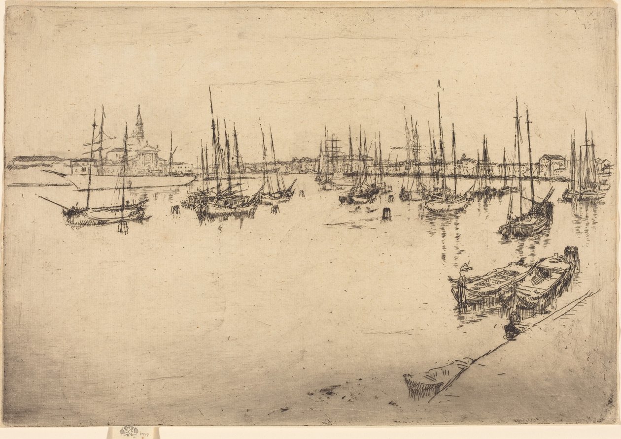 Sint-Joris door James McNeill Whistler