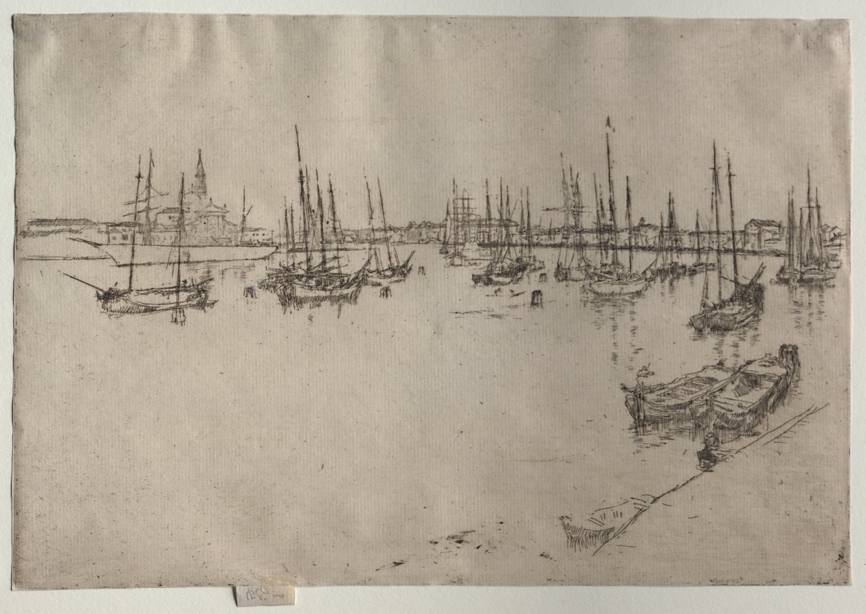 San Giorgio, Venetië door James McNeill Whistler