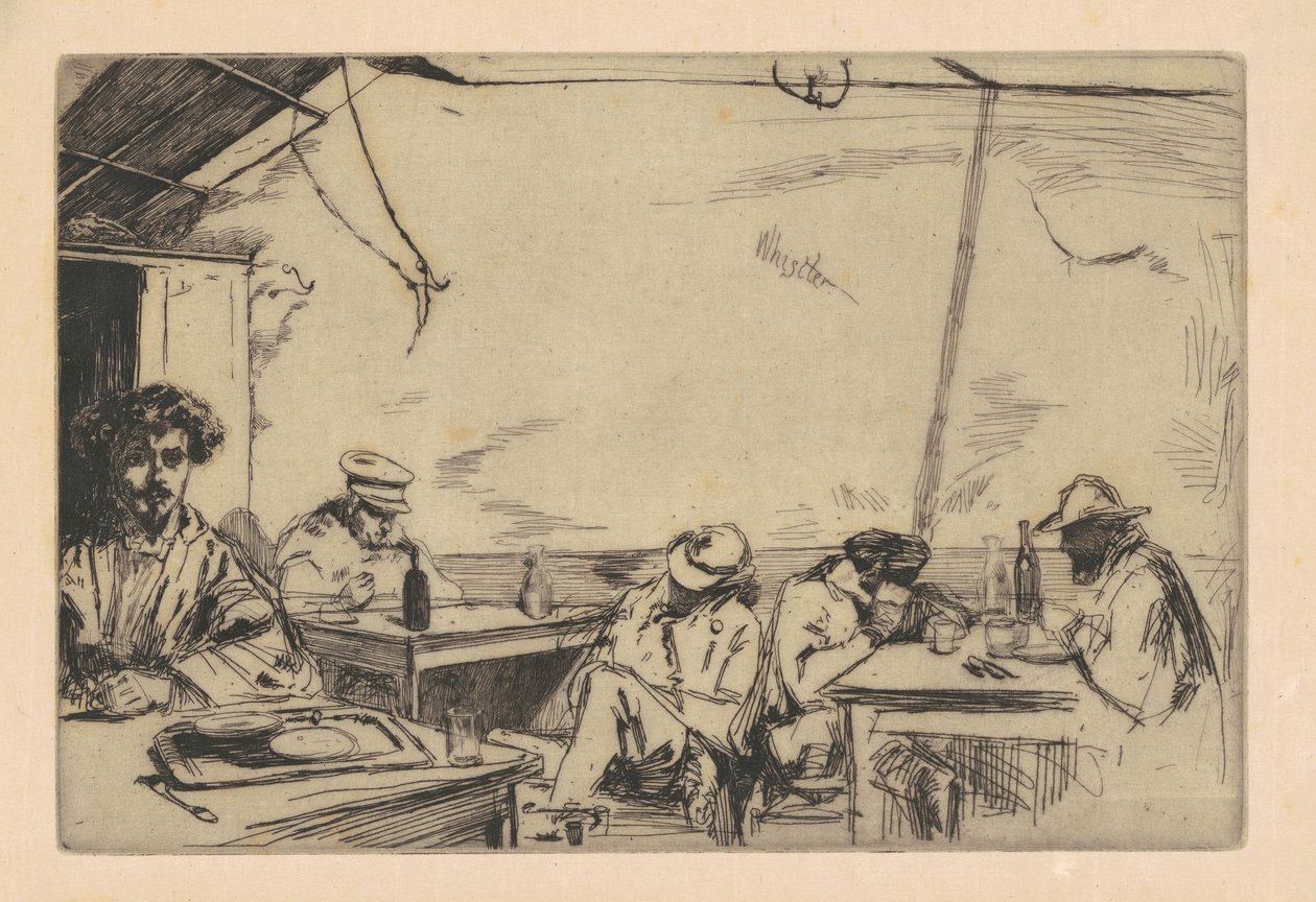 Drie-cent-soep door James McNeill Whistler