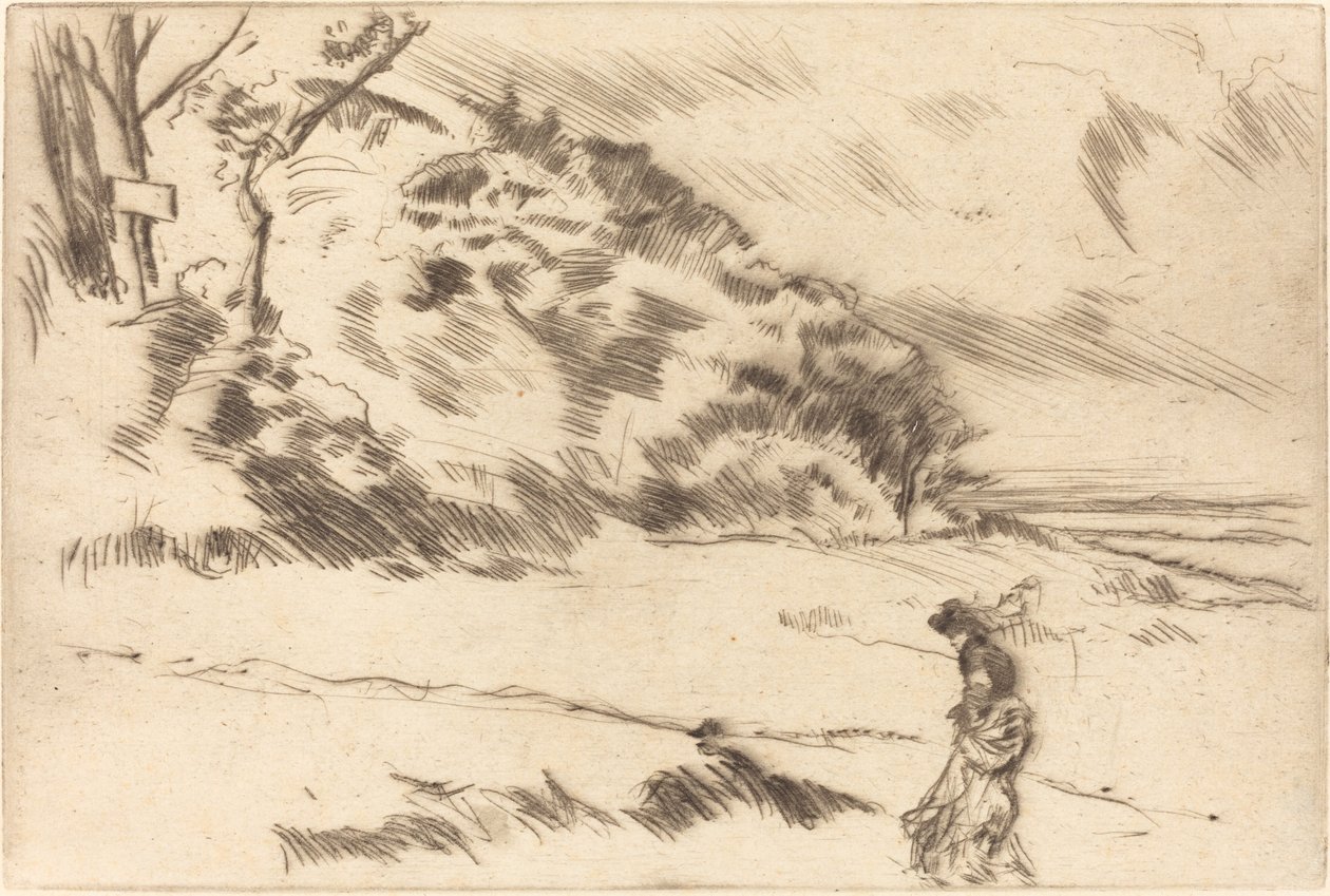 Speke Shore door James Abbott McNeill Whistler